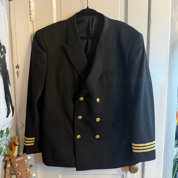 Vintage Delta Pilots First Officer Jacket 50S - Picture 1 of 16